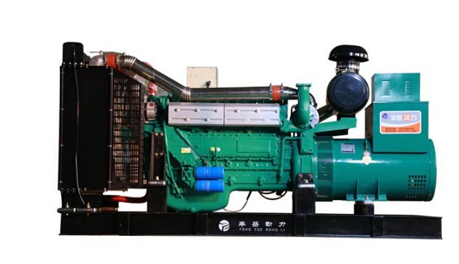 乌审上柴500kw大型柴油发电机组